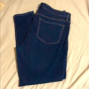 High rise jeans skinny